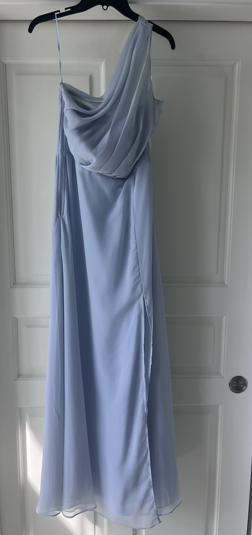 Load image 1 in gallery view. Kira Dress - Chiffon Ice Blue