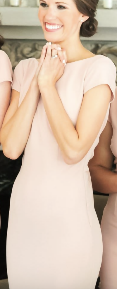 Load image 1 in gallery view. Katie May "Intrigue" Blush Pink Backless Gown