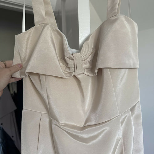 Load image 1 in gallery view. LulaKate bridesmaids dress