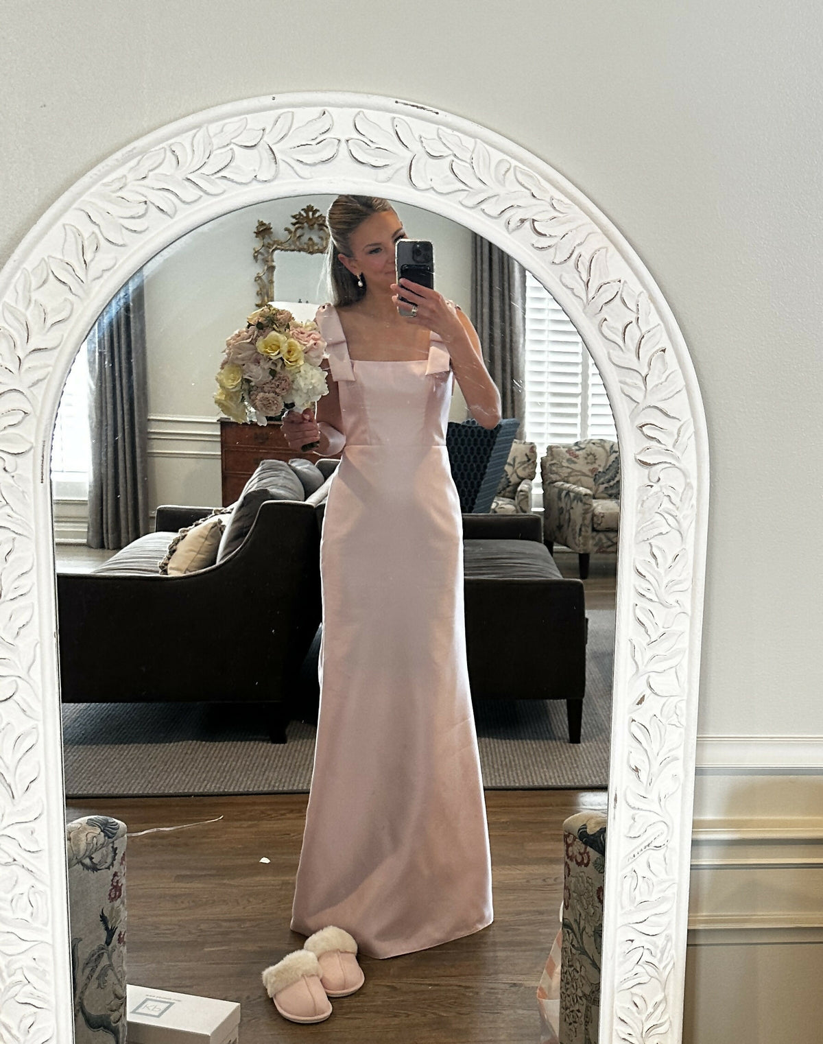 Alfred Sung + Ballet pink