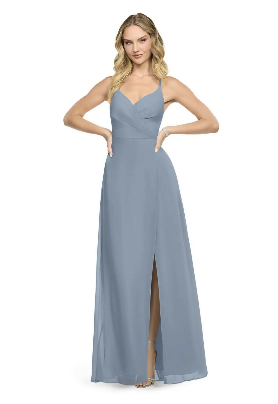 Azazie Dusty Blue