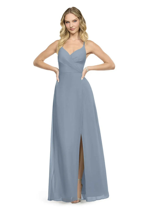 Load image 1 in gallery view. Azazie Dusty Blue